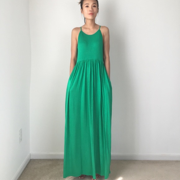 KELLY GREEN maxi dress. IN TREND - Picture 2 of 7
